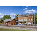 KIBRI 37396 N Bahnhof "Rauenstein" mit Gu Massstab: N
