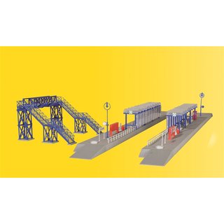 KIBRI 37756 N S-Bahn Haltestelle mit Steg Massstab: N