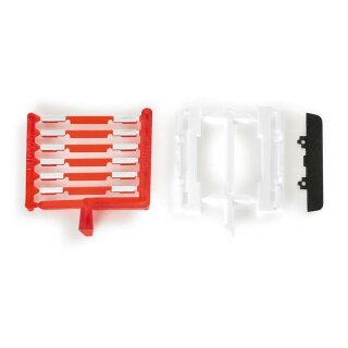 *Herpa 052665 Heckblenden mit Spritzlappen (6x weiss)  Maßstab 1:87