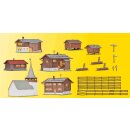 KIBRI 38010 H0 Set Sertig-Doerfli