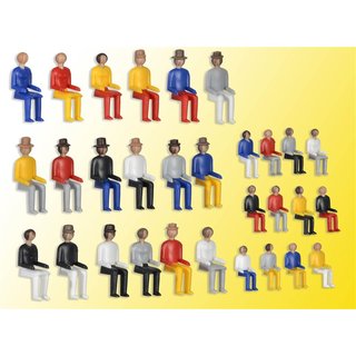 KIBRI 38114 H0 Sitzende Figuren Massstab: H0