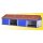 KIBRI 38136 H0 Garagen fuer 8 LKW Massstab: H0