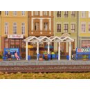 KIBRI 38146 H0 Deko-Set S-BahnHaltestelle Massstab: H0