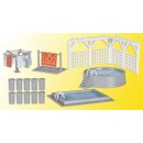 KIBRI 38148 H0 Deko-Set Garten u. Terrass Massstab: H0