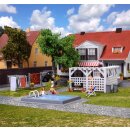 KIBRI 38148 H0 Deko-Set Garten u. Terrass Massstab: H0
