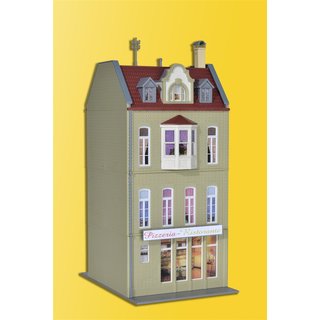 KIBRI 38392 H0 Stadthaus Pizzeria in Dues Massstab: H0