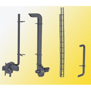 KIBRI 38609 H0 Deko Set Entlüftungsanlagen Massstab: H0