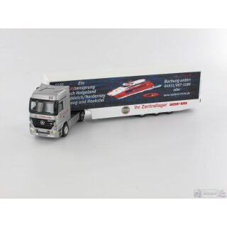 *Herpa 149044  Mercedes-Benz Actros LH Safeliner-Sattelzug Fisiaket  Maßstab 1:87