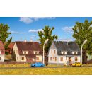 KIBRI 38630 H0 Zaun, gemauert m. Holzlatt Massstab: H0