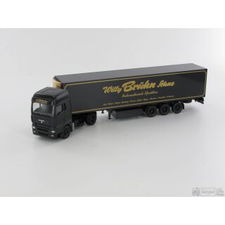 *Herpa 149891  MAN TGA XXL Kühlkoffer-Sattelzug W. Bruhn & Söhne Maßstab 1:87