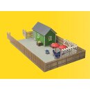 KIBRI 38659 H0 Gartenhaus zur Laubenkolonie Massstab: H0