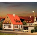KIBRI 38748 H0 Einfamilienhaus mit Terass Massstab: H0
