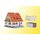 KIBRI 38748 H0 Einfamilienhaus mit Terass Massstab: H0