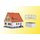 KIBRI 38748 H0 Einfamilienhaus mit Terass Massstab: H0