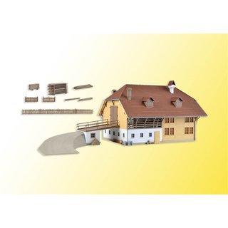KIBRI 38804 H0 Tannenhof, ohne Schuppen Massstab: H0