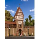 KIBRI 38914 H0 Stadtmauer mit Fachwerktur Massstab: H0