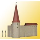 KIBRI 38915 H0 Stadtmauer mit Rundturm in Massstab: H0