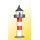 KIBRI 39152 H0 Leuchtturm an der Elbe Massstab: H0