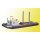 KIBRI 39156 H0 Arbeitsponton mit Bagger Massstab: H0