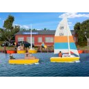 KIBRI 39159 H0 4Ruder-,2 Motor-,2Segelboote Massstab: H0