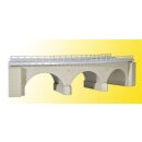 KIBRI 39722 H0 Steinbogenbrücke gebogen eingleisig Massstab: H0