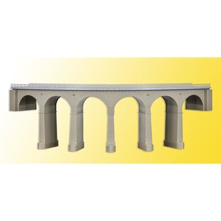 KIBRI 39725 H0 Riedberg-Viadukt gebogen eingleisig Massstab: H0