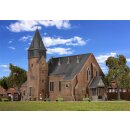 KIBRI 39766 H0 Kirche mit Mauer a.Westerwald Massstab: H0