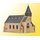 KIBRI 39766 H0 Kirche mit Mauer a.Westerwald Massstab: H0