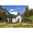 KIBRI 39780 H0 Kapelle mit Zubehör Hirschbichl Massstab: H0