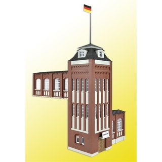 KIBRI 39847 H0 Verwaltungsturm mit Ueberg Massstab: H0