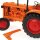 Minichamps 109153072 HANOMAG R28 - FARM TRACTOR, 1953, orange Massstab: 1:18
