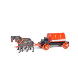 *SDV 10439 Bausatz Feuerwehr Tankwagen mit Pferden  Maßstab: 1:87