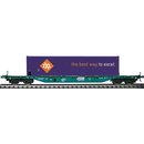 Fleischmann 524109 Spur H0 Container-Tragwagen, SNCB