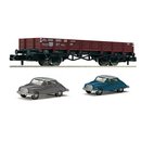 Fleischmann 820002 Spur N Niederbordwagen bel.m 2 DKW