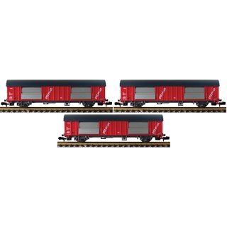 Fleischmann 834801 Spur N 3-tlg. Set Postwagen ptt Post