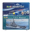 Revell 65128 Model Set Battleship USS Missouri...