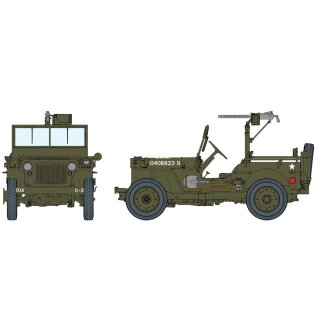 DRAGON 500075050 Maßstab: 1:6 1/4Ton4x4 Truck w/.30-cal