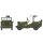 DRAGON 500075050 Maßstab: 1:6 1/4Ton4x4 Truck w/.30-cal
