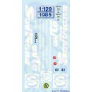 TL Decals 1985 Sovtransavto  Maßstab 1:120