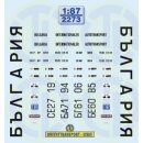 TL Decals 2273 Bulgaria Int. Autotransport - BG...