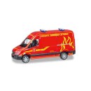 *Herpa 093491 Mercedes-Benz Sprinter Hochdach, Feuerwehr...