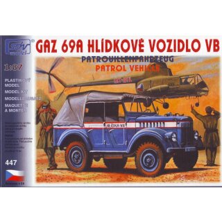 SDV 10447 Bausatz GAZ 69A Patrouillenfahrzeug VB Maßstab: 1:87