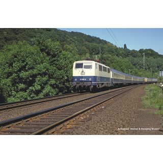 Piko 51847 Spur  H0 E-Lok BR 111 Ozeanblau-Beige Wechselstromversion