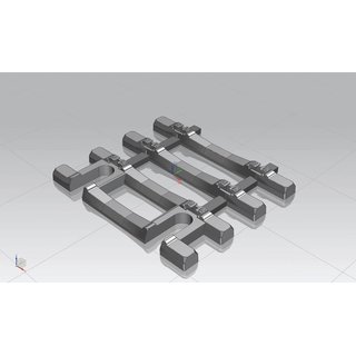 Piko 55151 Gleisschwellen 31 mm für Flexgleis, mit Betonschwellen