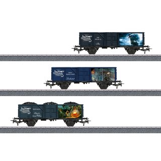 *Märklin 44817 Start up - Güterwagen-Set 3 , Drachenstadt, Jim Knopf  Spur H0