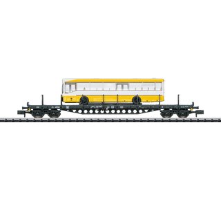 Trix T15861 Flachwagen mit Bus DB Spur N
