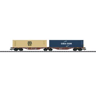 Trix T24800 Doppel-Tragwagen CD-Cargo Spur H0