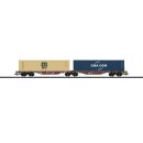 Trix T24800 Doppel-Tragwagen CD-Cargo Spur H0