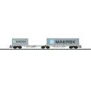 Trix T24801 Doppel-Tragwagen CZ-ERMW Spur H0