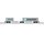 Trix T24801 Doppel-Tragwagen CZ-ERMW Spur H0